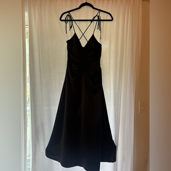 Jason Wu Black Sleeveless Cocktail slip dress - Picture 1 of 5